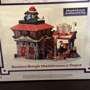 Santa's Sleigh Maintenance Depot